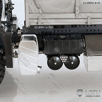 LESU 1/14 6x6 Metal TGS Dumper A/B Truck Model Light Sound Hydrualic System Motor Light Sound Opitonal Versions
