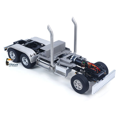 LESU 1/14 Scale Metal 6*6 Chassis for Remote Controlled Tractor Truck Motor Servo DIY Model W/O Battery Charger ESC