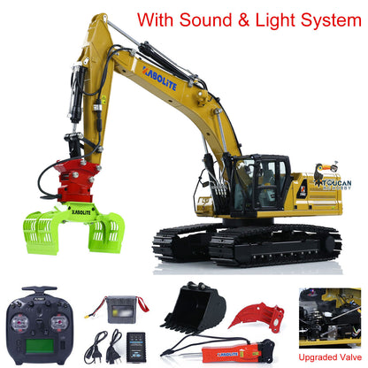 IN STOCK Kabolite K961 100S PRO 1/18 RC Hydraulic Excavator RTR Remote Control Digger Flysky ST8 Radio 2S Battery Electric Claw Hammer