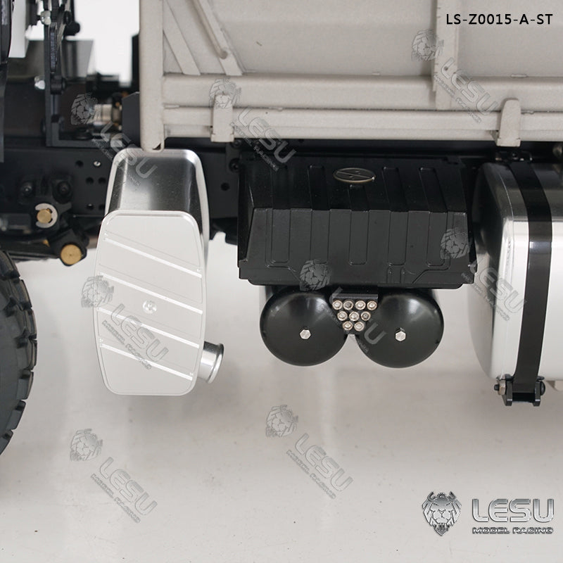 LESU 1/14 6x6 Metal TGS Dumper A/B Truck Model Light Sound Hydrualic System Motor Light Sound Opitonal Versions