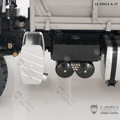 LESU 1/14 6x6 Metal TGS Dumper A/B Truck Model Light Sound Hydrualic System Motor Light Sound Opitonal Versions