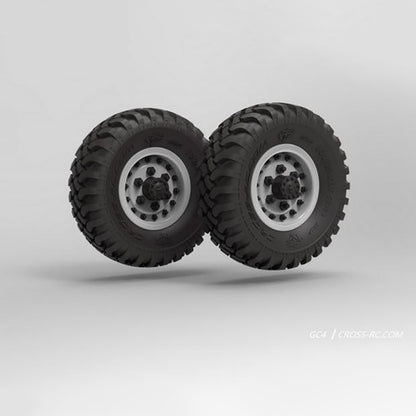 CROSSRC 1/10 GC4 4WD RC Militär-LKW-KIT