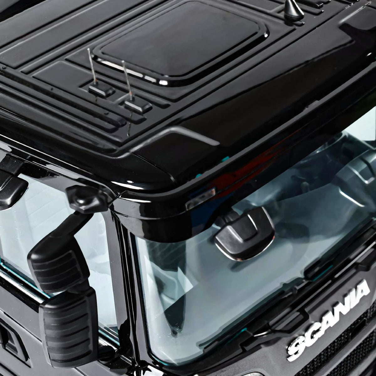 DoubleE Scania G540 Painted Plastic Cabin S023-002 Light System for 1/14 RC Hydraulic Dumper Truck DIY Tipper Model