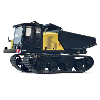 Super Frog T14R Panther RTR 1/14 RC Hydraulic Crawler Dump Truck Remote Control Metal Tracked Tipper Frsky X14 Radio Battery