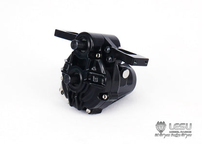 LESU Metall Transfer Fall Differential Sperren Für TAMIYA 1/14 RC Traktor Lkw Dumper