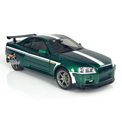 Capo 1/8 RTR 4x4 4WD R34 Assembled Painted RC Racing Drifting Car With Brushed Motor ESC