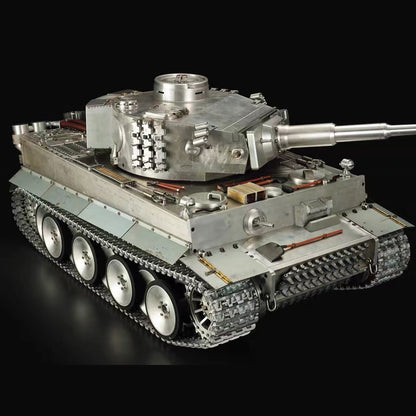 Char de combat radiocommandé allemand Tiger I RTR à l'échelle 1/6 de Henglong 3818