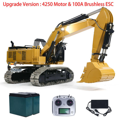 1/8 Giant Metal 385CF Heavy Duty RC Hydraulic Excavator I6S Controller