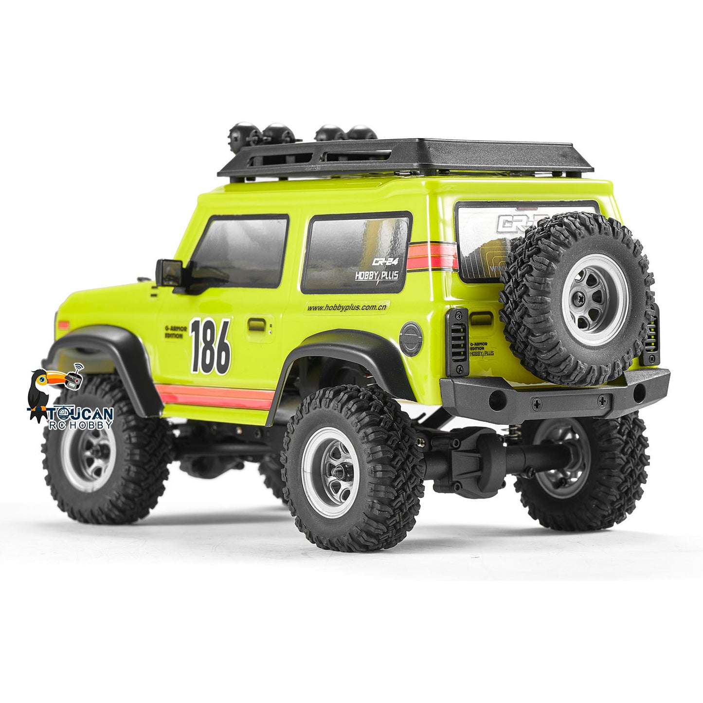 IN STOCK 1:24 4WD RC Rock Crawler Car 4x4 Mini Radio Control Climbing Off-road Vehicles