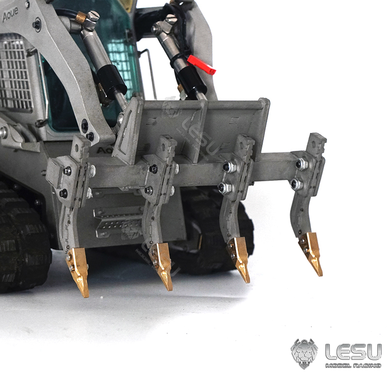 EN STOCK LESU 1/14 Aoue-LT5 Chargeur hydraulique RC à chenilles KIT Skid-Steer B0008