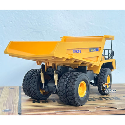 1/50 Electric Remote Control Vibrating Sand Sieve Machine 180 RC Dump Truck Loader Model Lights Sounds Half Metal Mini Gift