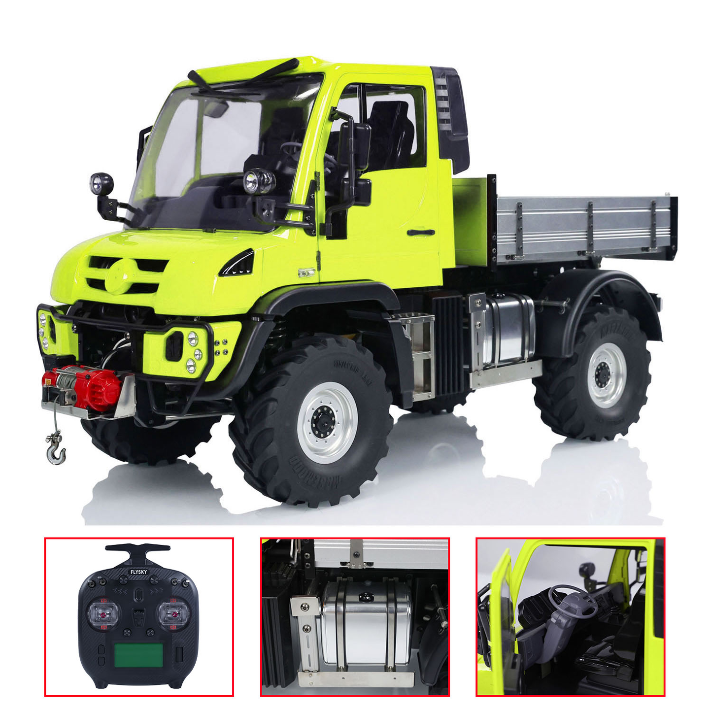 4X4 1/10 U423 RC Geländewagen mit Seilwinde RC Rock Crawler