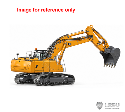 LESU LR956 1/14 Metal 2Arms RC Hydraulic Drive Excavator B0029 Dual Pumps KIT/PNP/RTR with 9CH Valve Light System Electronic Display Screen