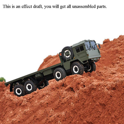 CROSSRC 1/12 MC8B 8*8 RC Off-road Military Truck KIT