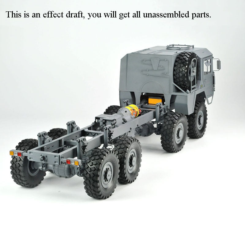 CROSSRC 1/12 MC8B 8*8 RC Off-road Military Truck KIT