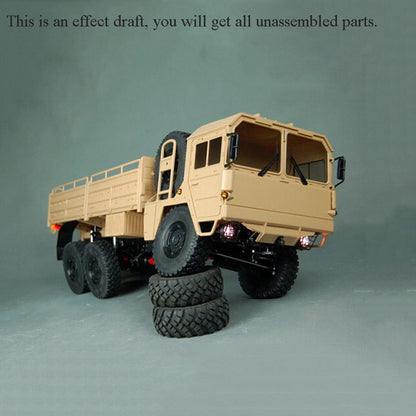 CROSSRC 6x6 1/12 3Axles MC6A RC Off Road Military Truck KIT