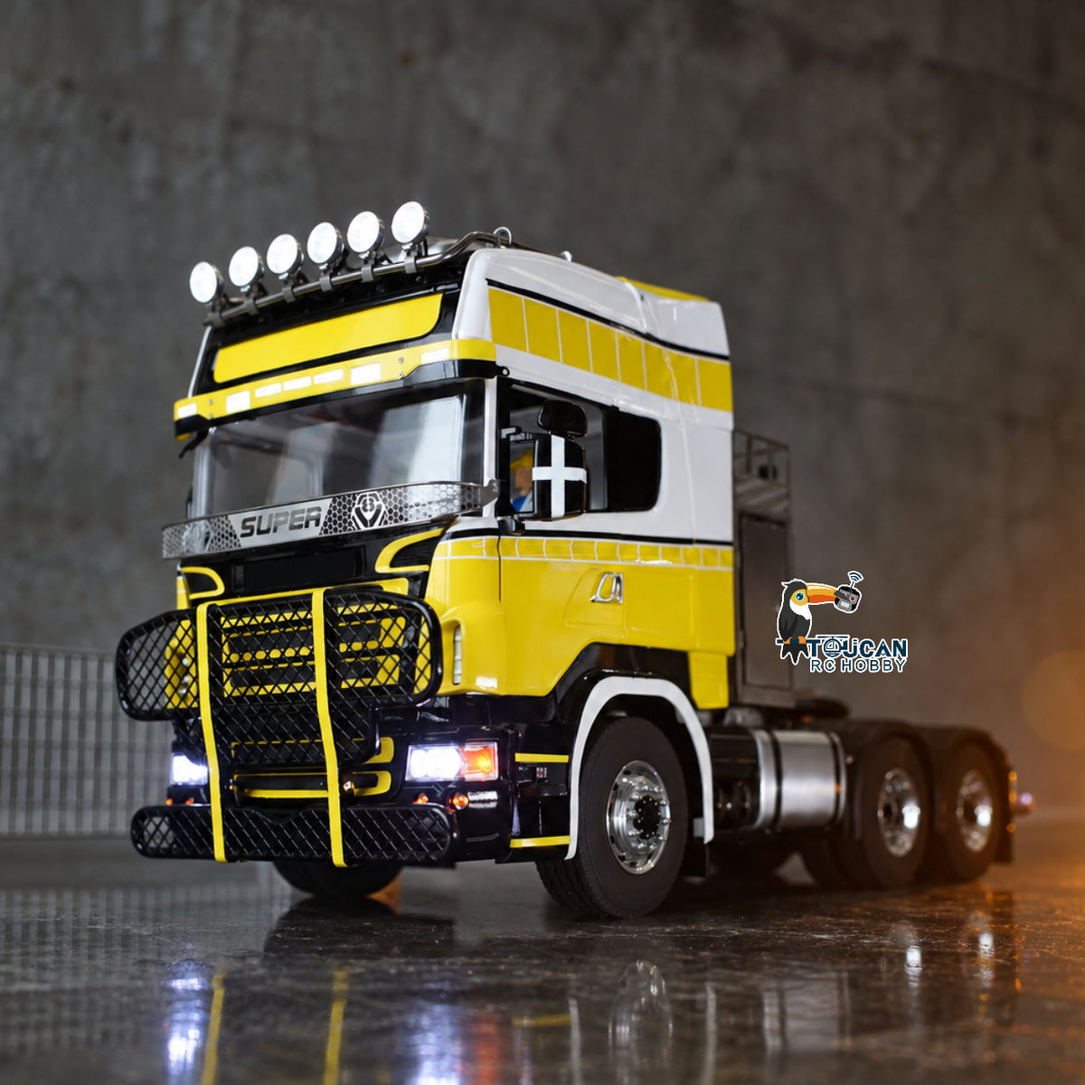 Camion tracteur télécommandé LESU G-6181 RTR PNP 1/14 6x6 