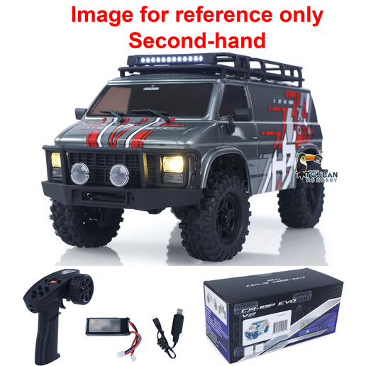 Second Hand CA Stock CR18P 1810503 Hobby Plus 1/18 4X4 RC Rock Crawler Electric Remote Control Off Road Vehicle Light System Shock Absorber