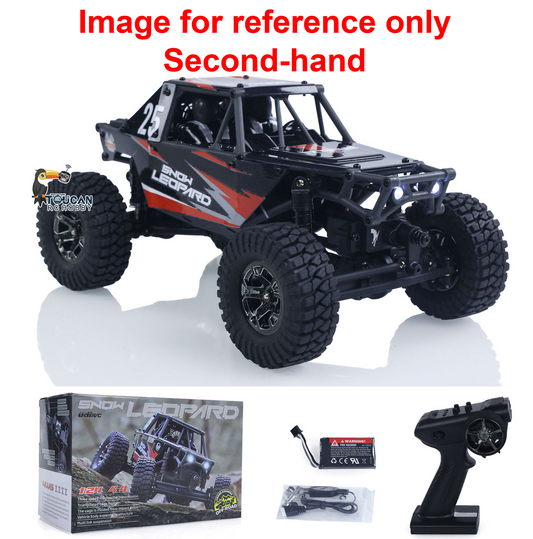 Second Hand CA Stock Udi RC UCX2405PRO 1/24 2.4G 4WD RC Rock Crawler Brushless Motor ESC Radio Controlled Off-Road Vehicles RTR Model Car Battery