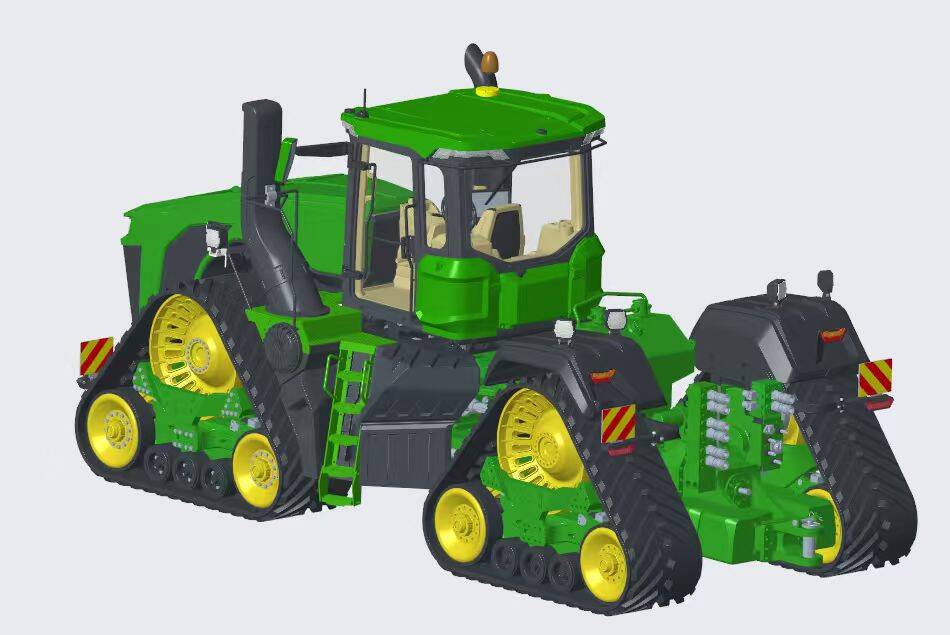 Eyewhale Deposit New Product ! 1/14 X-830 Tracked Tractor RC Model with PL18EV Radio Control