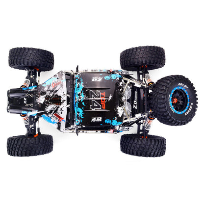 4MM Alloy Chassis ZD Racing 1/7 DBX-07 RC Off Road Car AWD Electric Remote Control Desert Buggy Metal Steering System RTR