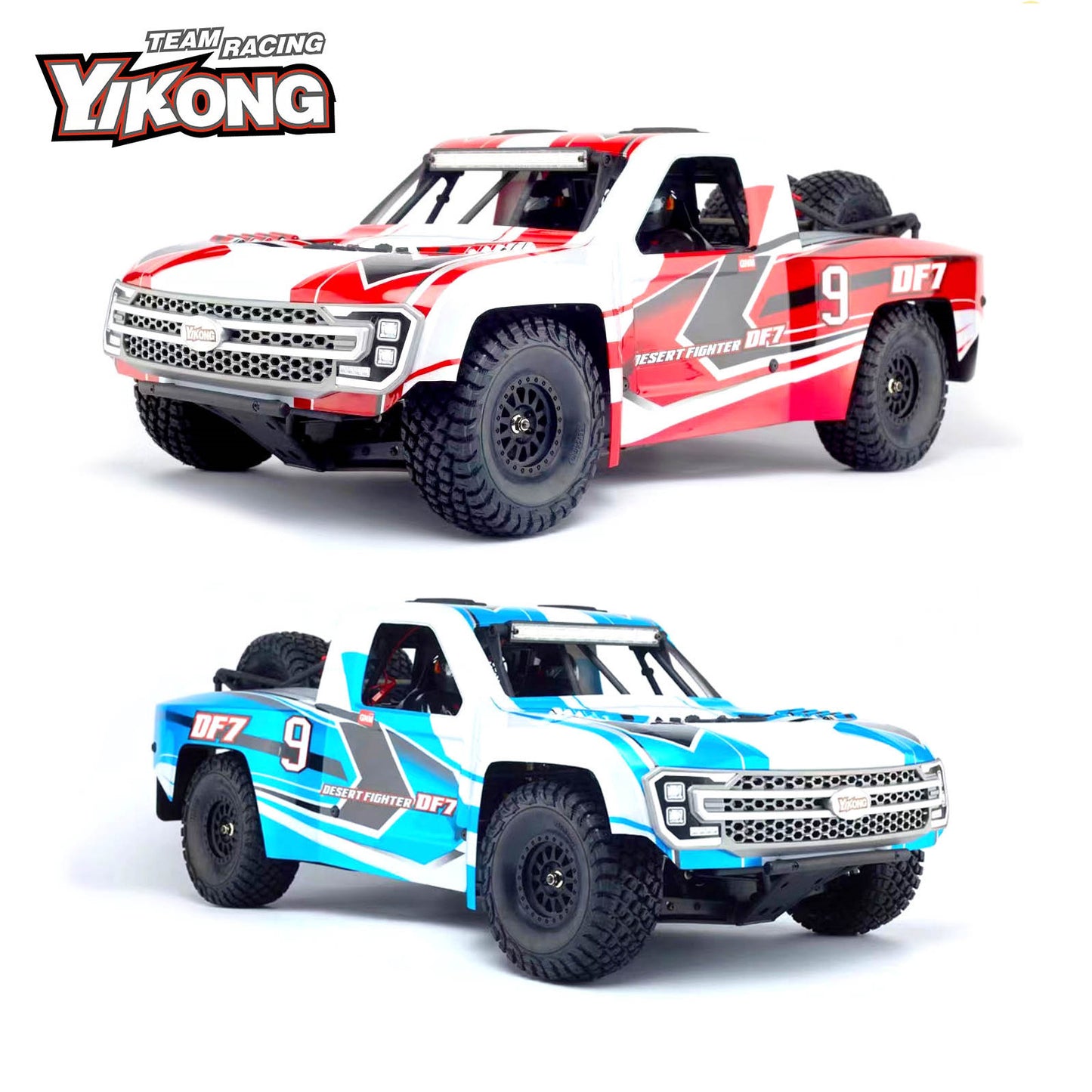 YIKONG YK4072 DF7 V2 1/7 RC Car 4WD Desert Crawler Off-road