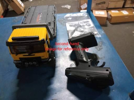 Second Hand US Stock Hobby Plus 1/18 Remote Control Off Road Car 6X6 RC Flatbed Truck 2Speed Gearbox Flysky ESC 280 Brushed Motor 6CH Radio RTR