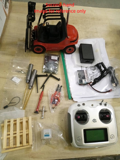 Second Hand Fast Shipping LESU 1/14 RC Hydraulic Forklift Transfer Painted Car RTR Truck Motor Light