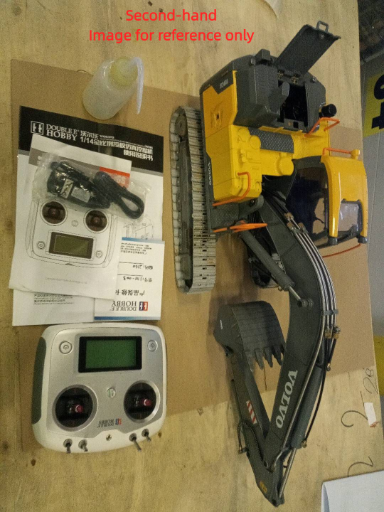 Second Hand Fast Shipping Double E EC160E 1/14 RC Hydraulic Excavator E111 Alloy Remote Control Diggers