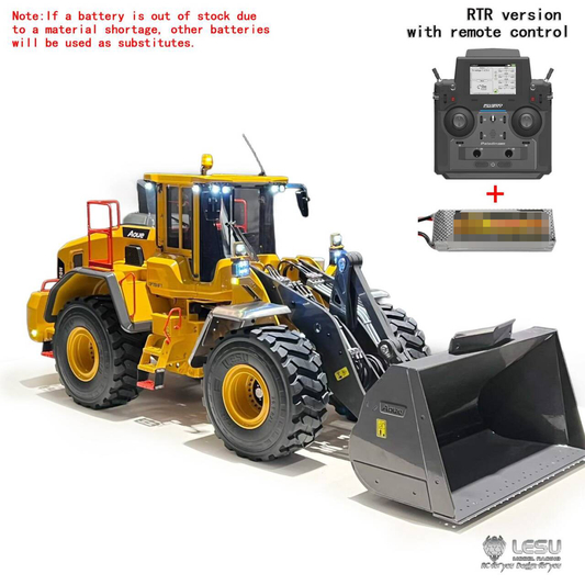 TOUCAN RC HOBBY LESU L220 Deposit New Product ! A0013 1/14 Wheeled Hydraulic Loader KIT PNP RTR PL18EV LITE Controller