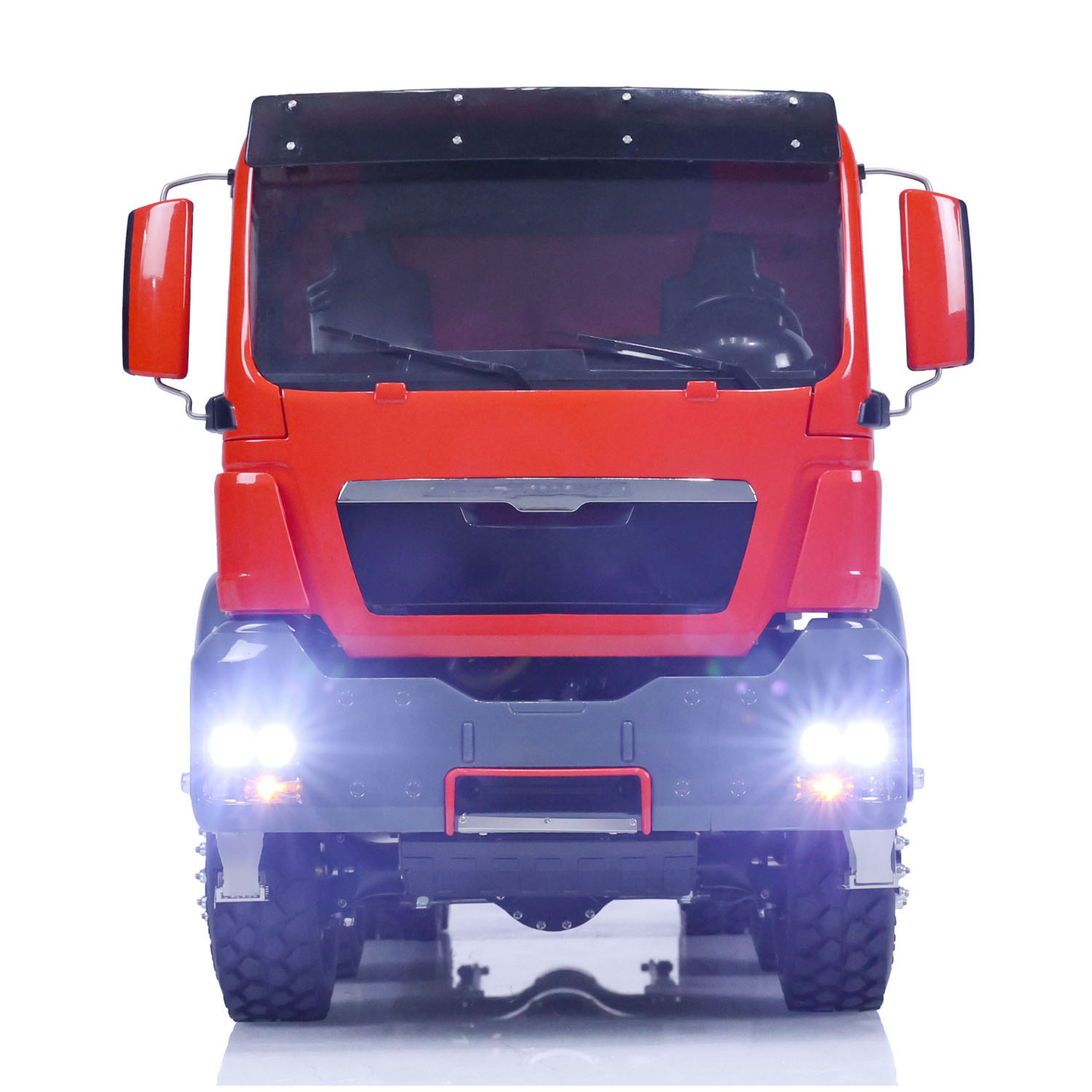 LESU 1/14 MAN TGS Camion à benne basculante hydraulique RC 8x8 peint non assemblé 20160901