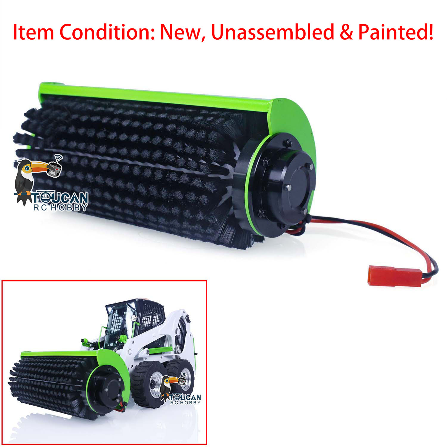 EN STOCK LESU 1/14 Aoue-LT5 Chargeur hydraulique RC à chenilles KIT Skid-Steer B0008