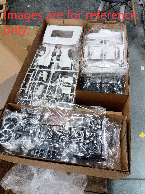 Second Hand US Stock TOUCAN 1/14 RC 3Axles Low Top Tractor Truck Trailer KIT DIY Model Motor