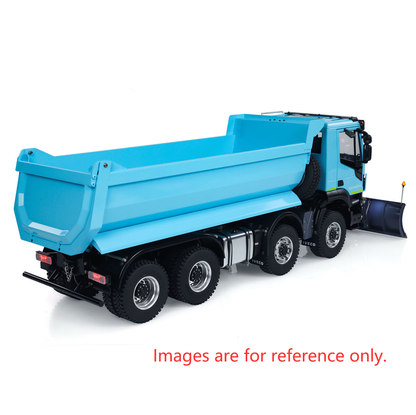 Second Hand CA Stock 8x8 1:14 Hydraulic Radio Control Tipper Car RC 2-speed Dump Truck Sound Light