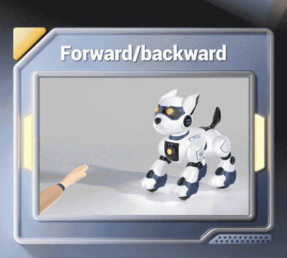 JJRC Interactive RC Robot Dog R27 with Voice Commands Remote Control Gesture Sensor Touch Function Multiple Actions Music Dance