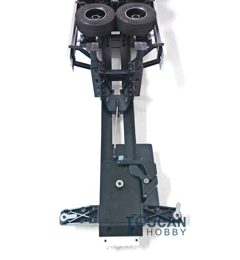 US STOCK TOUCAN 1/14 RC 40ft Container Chassis Semi Trailer Tractor Truck 3 Axles KIT Unpainted