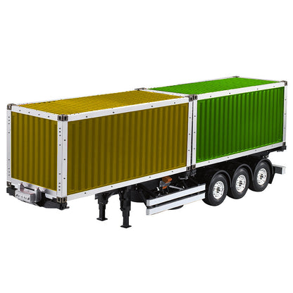 Full Metal Accessories Set KIT for Tamiya 1/14 RC Tractor Trailer Container Door Full Metal Accessories Set KIT for Tamiya 1/14 RC Tractor Trailer Container Door