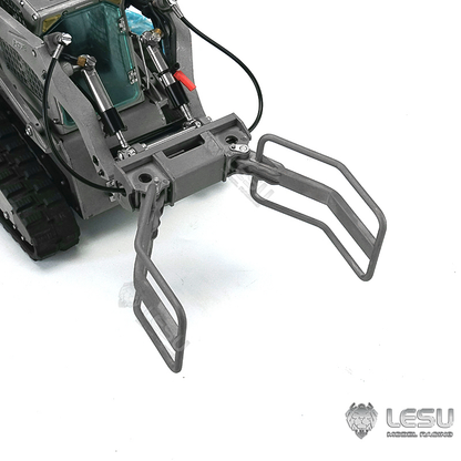 EN STOCK LESU 1/14 Aoue-LT5 Chargeur hydraulique RC à chenilles KIT Skid-Steer B0008