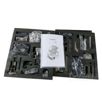 LESU 1/14 RC Hydraulische Lkw Kran Öl Pumpe Dumper