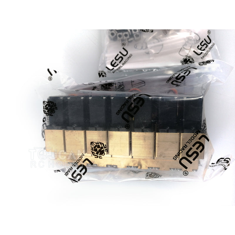 IN STOCK LESU 1/14 RC Hydraulic Truck Crane Oil Pump Dumper