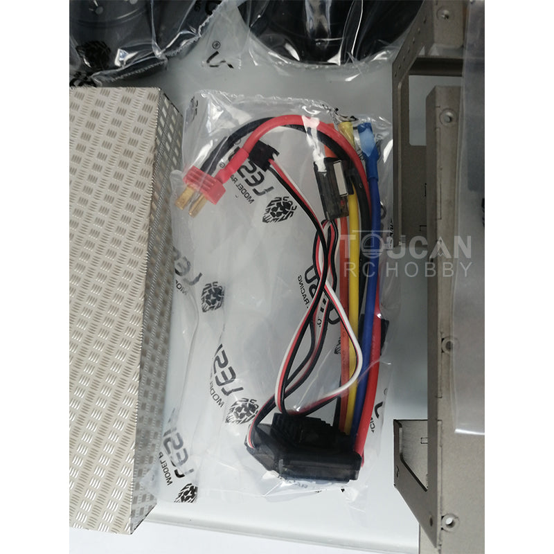 IN STOCK LESU 1/14 RC Hydraulic Truck Crane Oil Pump Dumper