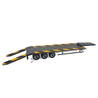 1/14 Metal Heavy CNC 3Axle Trailer