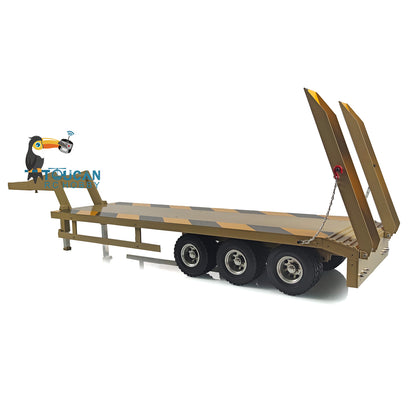 1/12 Metal Heavy 3Axle Trailer Yellow