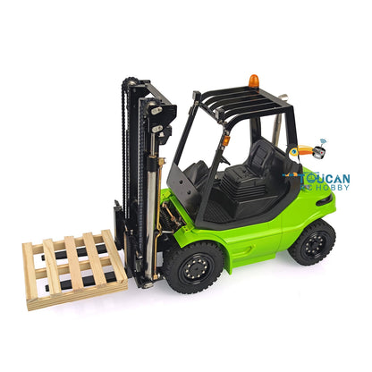 IN STOCK 1/14 Metal LESU Assembled Painted RC RTR Forklift Truck Light Sound