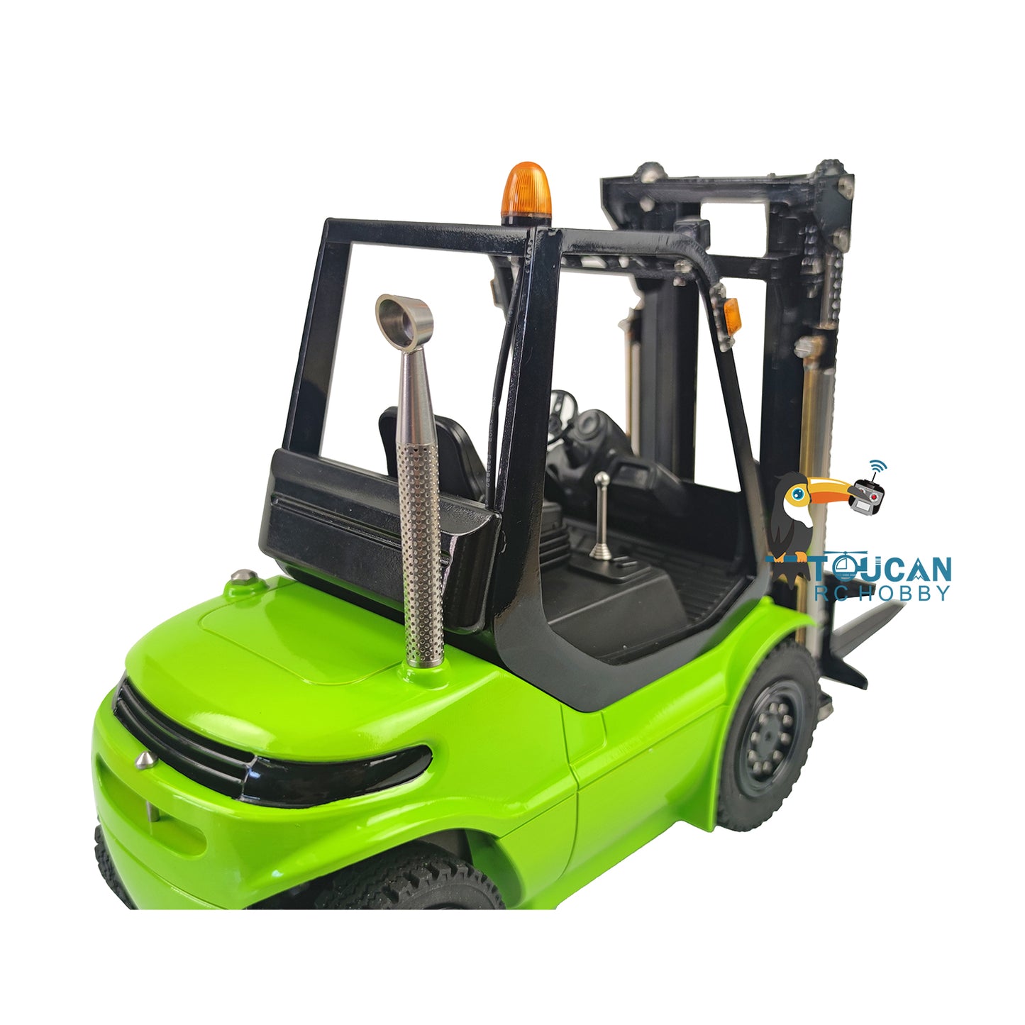 LESU Metal 1/14 Aoue Unassembled Hydraulic Forklift A0002 With RC System