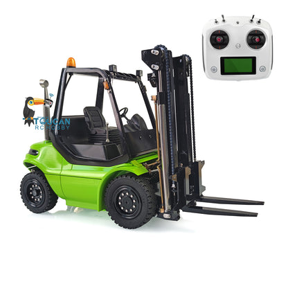 LESU Metal 1/14 Aoue Unassembled Hydraulic Forklift A0002 With RC System