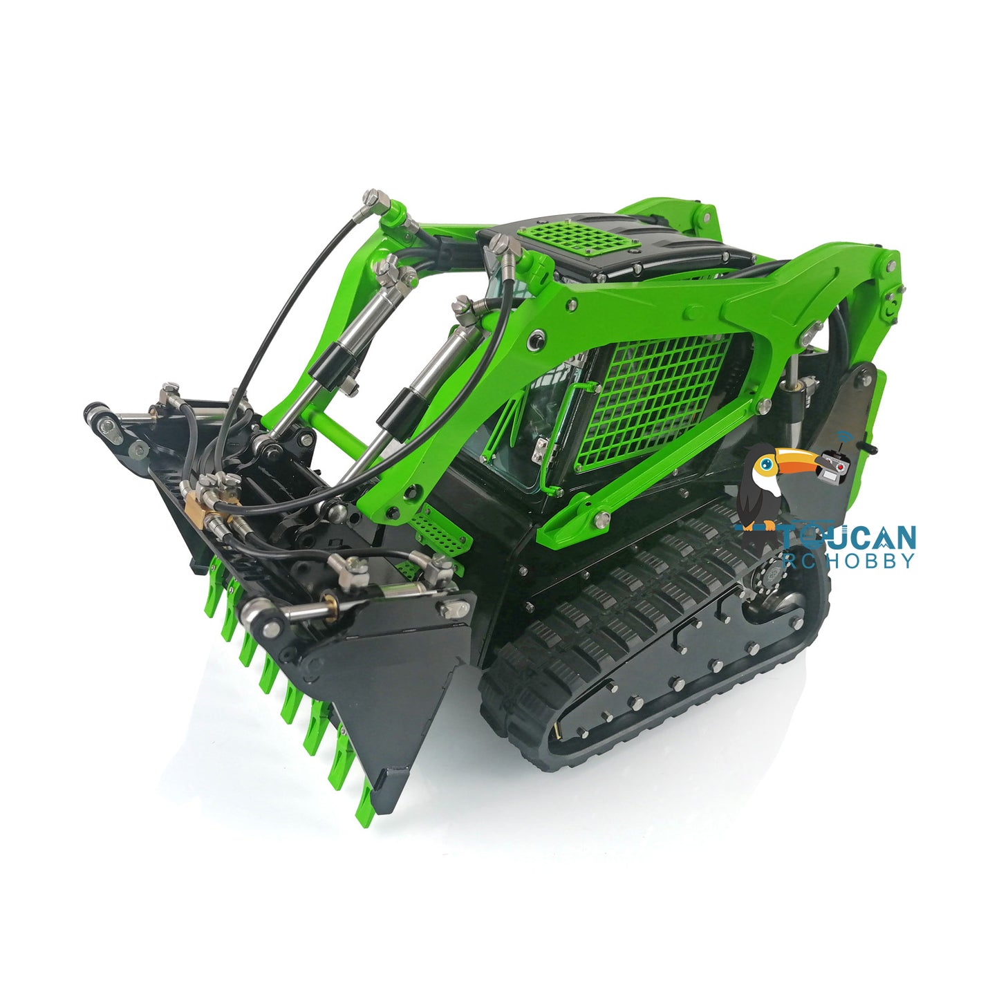 LESU 1/14 RC Metal Hydraulic Aoue LT5 Painted Unassembled Tracked Skid Steer Loader B0008