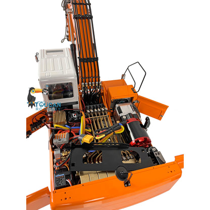 LESU 1/14 RTR PC360 Painted Assembled Metal RC Hydraulic Excavator B0002 With PL18EV Lite Transmitter