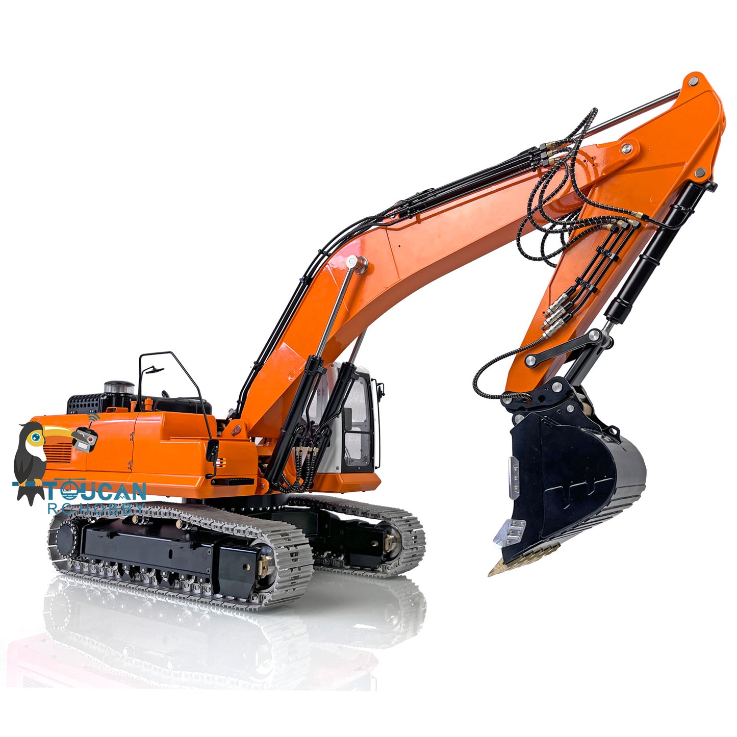 LESU 1/14 RTR PC360 Painted Assembled Metal RC Hydraulic Excavator B0002 With PL18EV Lite Transmitter