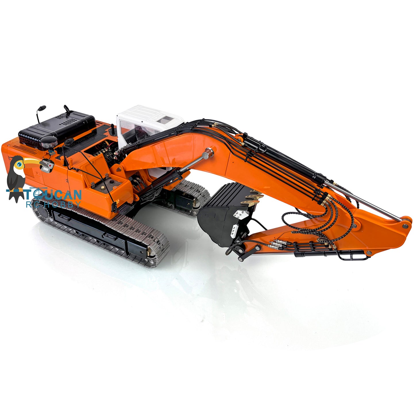 LESU 1/14 RTR PC360 Painted Assembled Metal RC Hydraulic Excavator B0002 With PL18EV Lite Transmitter